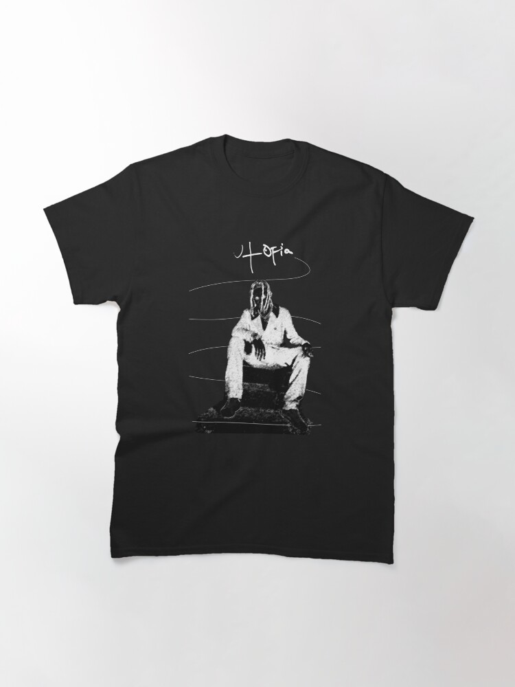 Travis Scott Utopia Design For Men, For Women, Gift For Hip Hop Fan Classic T-Shirt