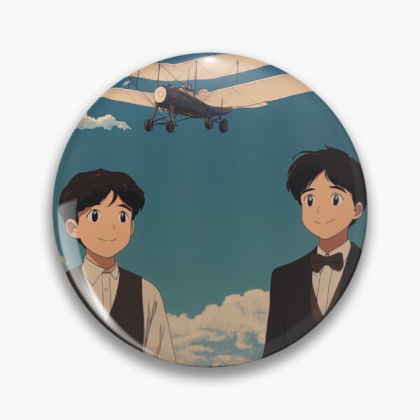 Item preview, Wright brothers  | Anime style designed and sold by ComicsFactory.