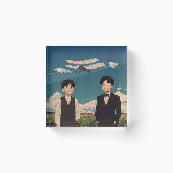 Item preview, Wright brothers  | Anime style designed and sold by ComicsFactory.