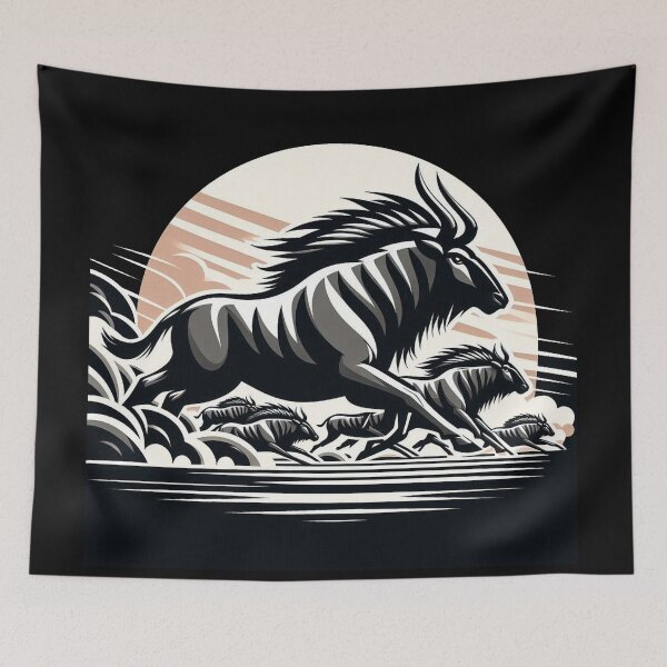 Item preview, On the Move: The Migrating Gnu designed and sold by communedesigns.