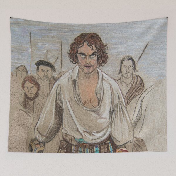 Item preview, Outlander Jamie Fraser - Battle of Culloden designed and sold by the little fennec.