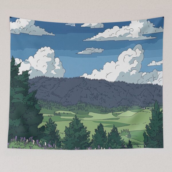 Item preview, Wyoming | Anime style designed and sold by ComicsFactory.