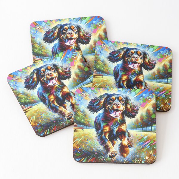 Item preview, Boykin Spaniel Dog Portrait Acrylic Art Print Pet Portrait Gifts for Dog Lovers designed and sold by Puppy Puzzles Plus.