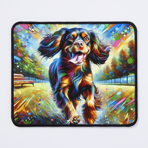 Item preview, Boykin Spaniel Dog Portrait Acrylic Art Print Pet Portrait Gifts for Dog Lovers designed and sold by Puppy Puzzles Plus.