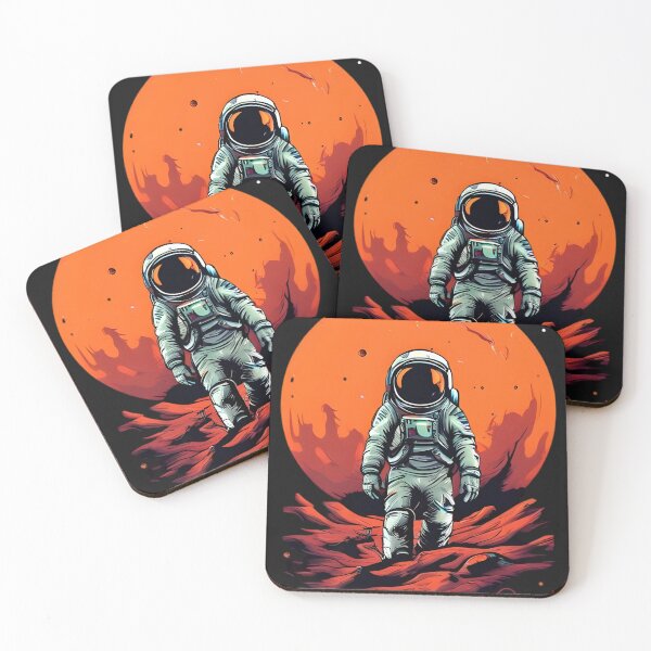 Item preview, Astronaut on the Red Planet: Exploring Mars designed and sold by DrRoza.