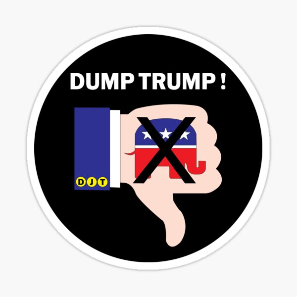 Item preview, DUMP TRUMP ! designed and sold by Alissa1225.