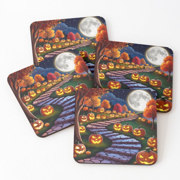 Item preview, halloween landscape pumpkin,halloween landscape,halloween pumpkin ,halloween fantasy designed and sold by Expressions-Sel.