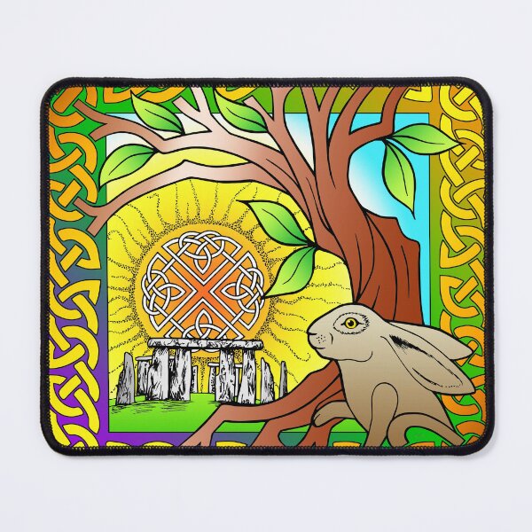 Item preview, Summer Solstice Hare Celtic Knot Design designed and sold by Teri Sherman.