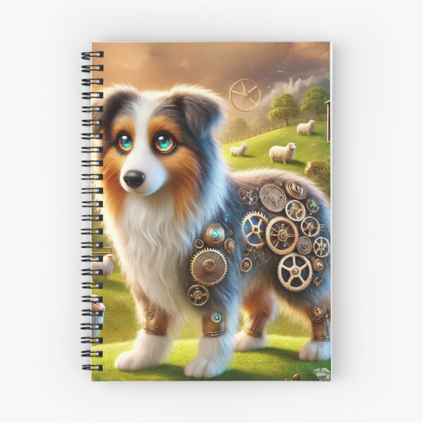 Item preview, Steampunk English Shepherd designed and sold by Sillytoe.