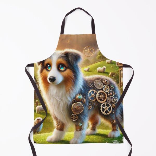 Item preview, Steampunk English Shepherd designed and sold by Sillytoe.