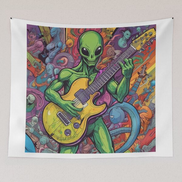 Item preview, Alien guitar designed and sold by envycollection.