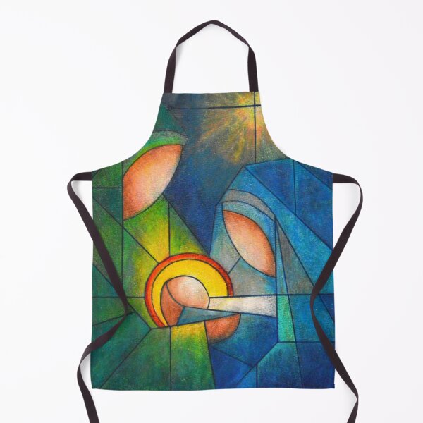 Item preview, Stained glass Nativity designed and sold by ecce-art.