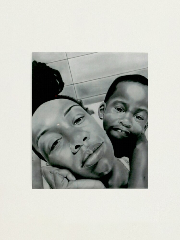 Alternate view of A Son's Love Photographic Print