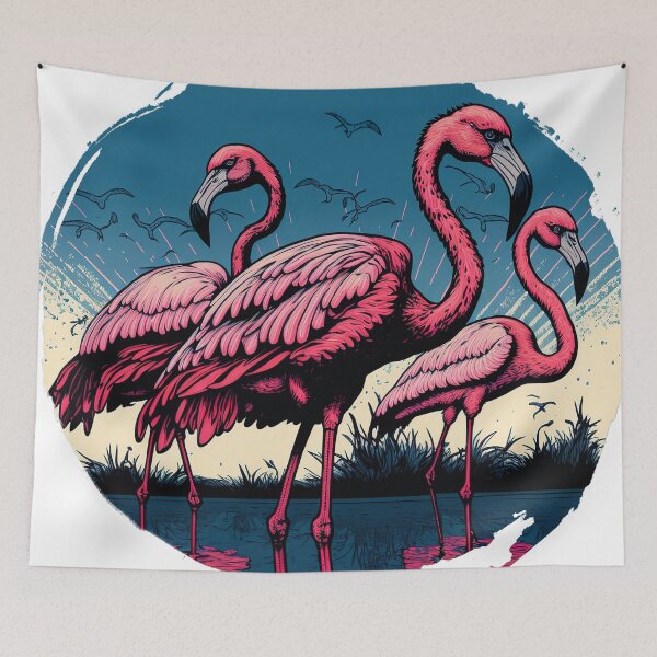 Item preview, Flamingo Serenade designed and sold by WildlifeSafari.