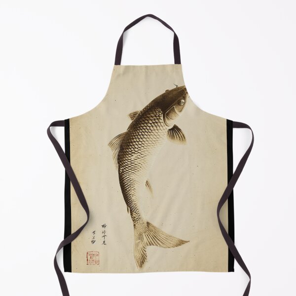Item preview, Koi Carp Fish Traditional Japanese Inspired Art Print designed and sold by LagomCitron.