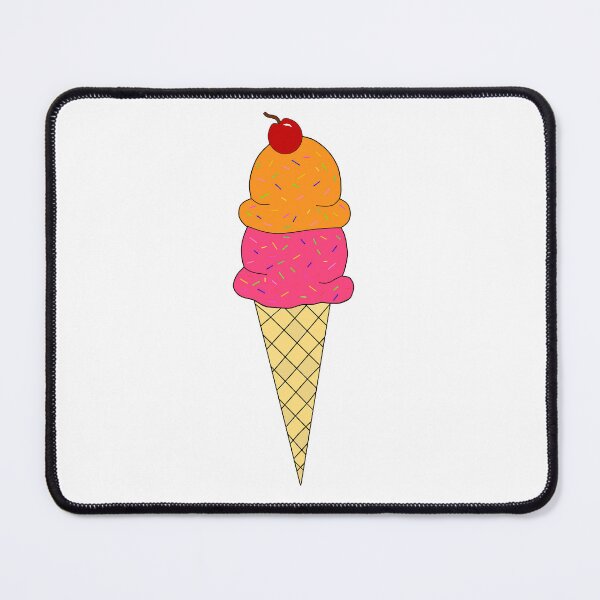 Item preview, Two Scoops Waffle Cone designed and sold by Sartoris Art.