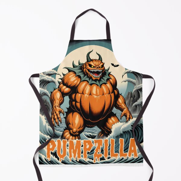 Item preview, Funny Halloween Pumpkin Pumpzilla designed and sold by ZNOVANNA.