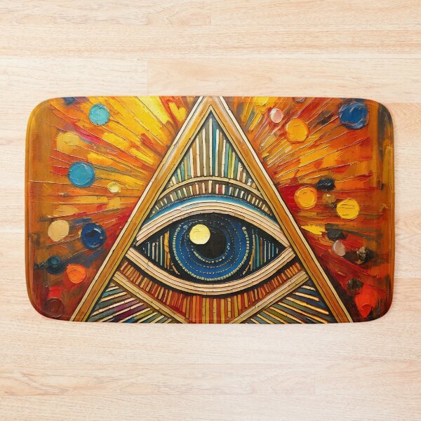 Item preview, Pintura de los Illuminati designed and sold by ArtFactoryAI.