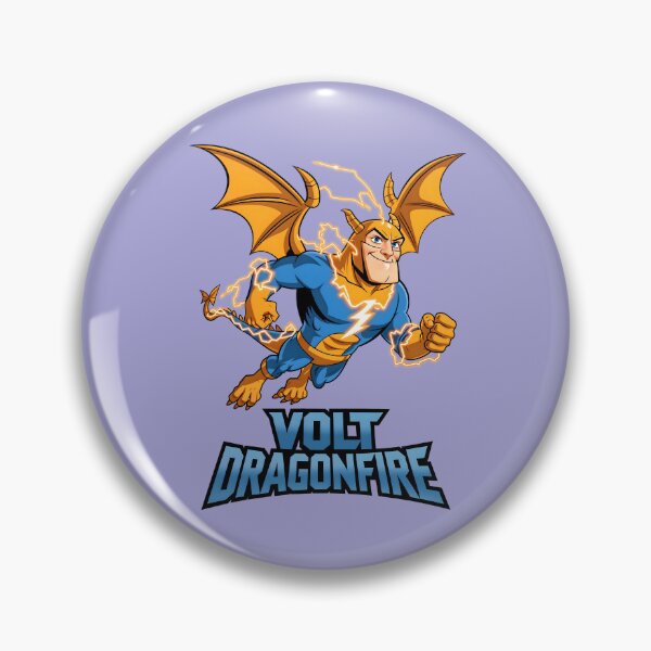 Item preview, Volt Dragonfire A Cool Superhero designed and sold by TheArtOfPat.