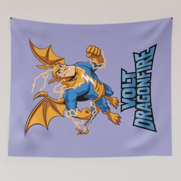 Item preview, Volt Dragonfire A Cool Superhero designed and sold by TheArtOfPat.