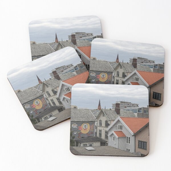 Item preview, Street art on wooden houses, Haugesund, Norway designed and sold by CLHawley.