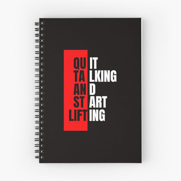 Item preview, QUit Talking Start Lifting designed and sold by BohoHaven09.