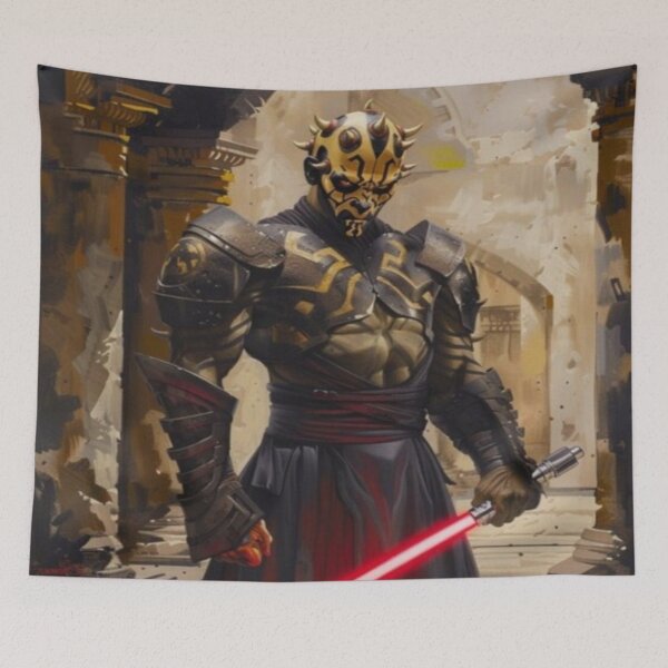 Item preview, Dark Warrior - Strength and Vengeance designed and sold by MosaicMagic.
