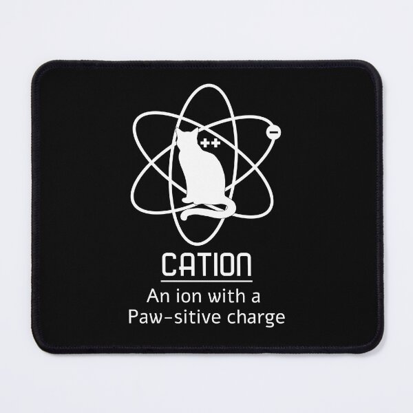 Item preview, Cation definition, chemistry joke, cat lovers designed and sold by FABulousStudio.