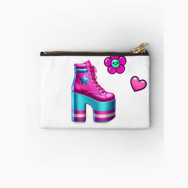Item preview, GIRLY POP PINK PLATFORM COLORFUL BOOTS GIRLY AESTHETIC STICKERS #8 designed and sold by Arts4U.