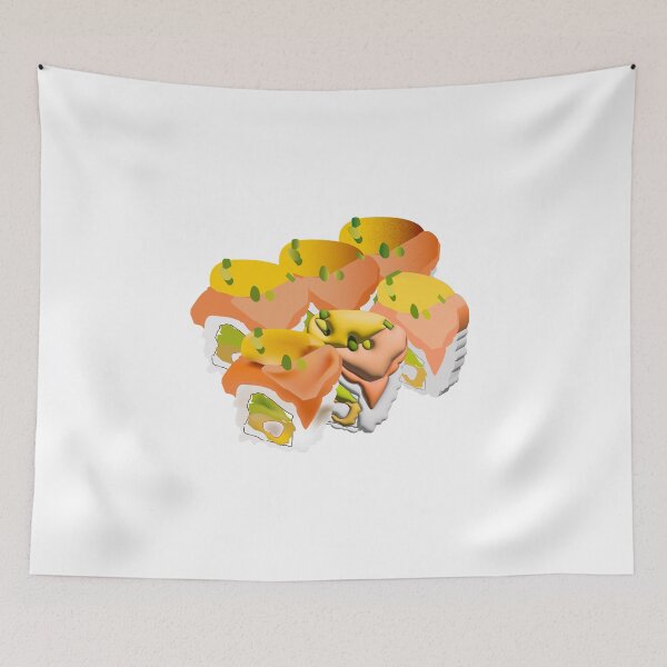 Item preview, sushi rolls but in 6 different art styles because I can do that it was so yummy designed and sold by nu-ne.