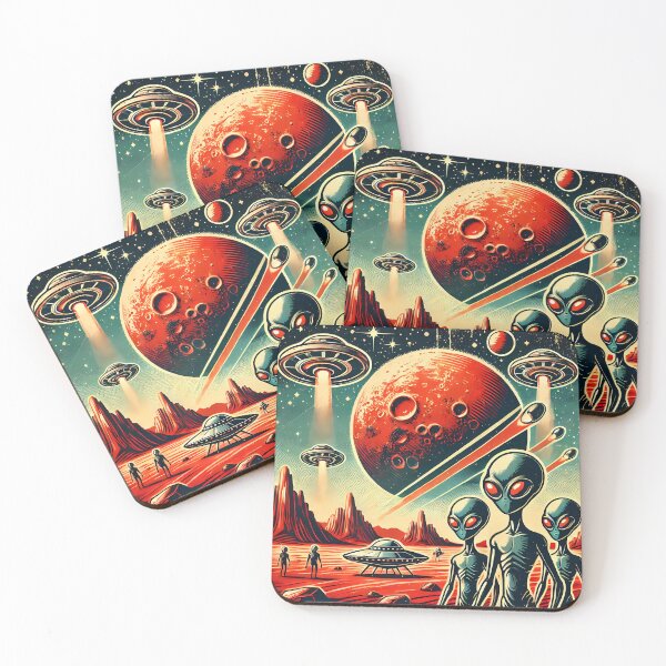 Item preview, Retro sci-fi style space theme designed and sold by HarryBozz.
