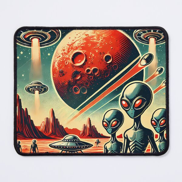 Item preview, Retro sci-fi style space theme designed and sold by HarryBozz.