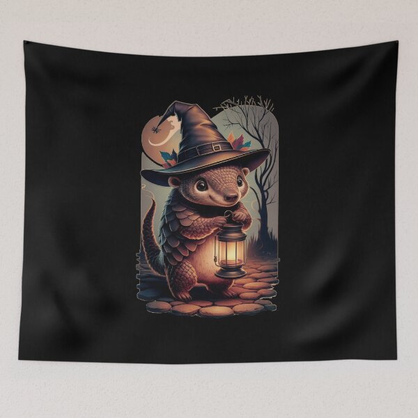 Item preview, Cute Halloween Pangolin designed and sold by CosmicFreedom9.