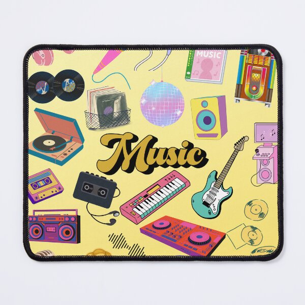 Item preview, Music Everywhere All Around All The Time designed and sold by BrightrDayMusicArt.