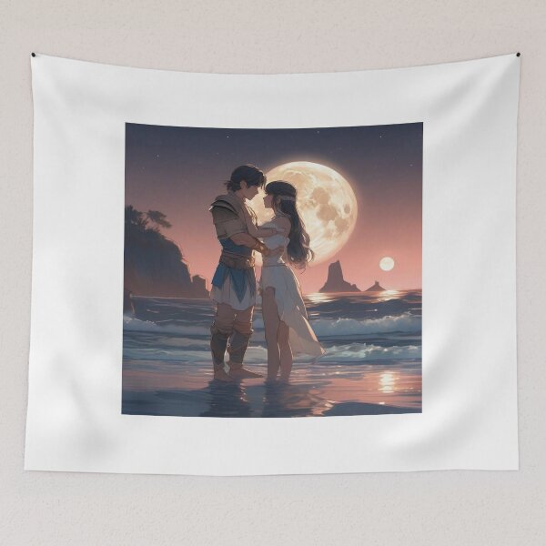 Item preview, Lovers Under the Moonlight designed and sold by MarkLines.