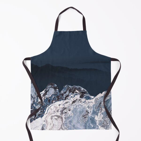 Item preview, BLUE MARBLED MOUNTAINS designed and sold by Pia Schneider.
