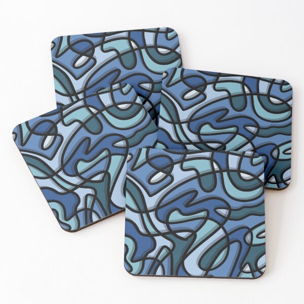Item preview, Blue Squiggle designed and sold by barduck.