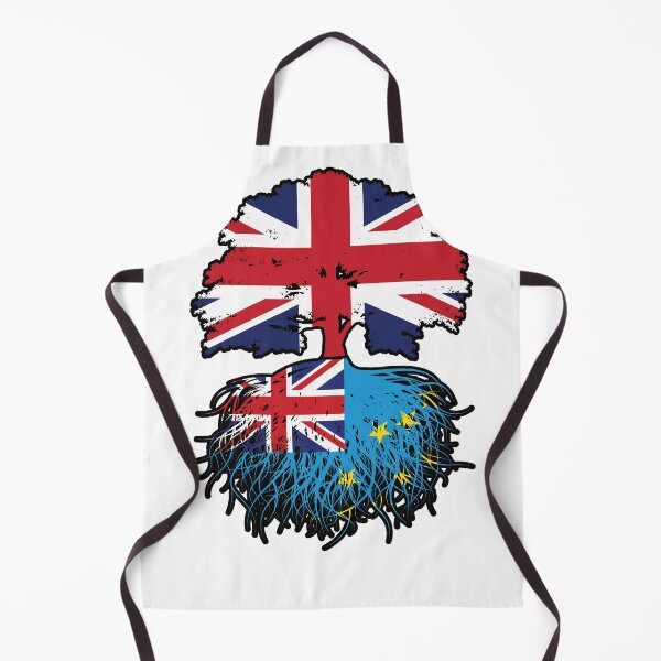 Item preview, Tuvalu Tuvaluan British UK Tree Roots Flag designed and sold by FlagX.