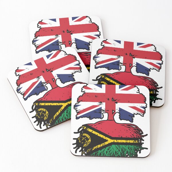 Item preview, Vanuatu Vanuatuan British UK Tree Roots Flag designed and sold by FlagX.