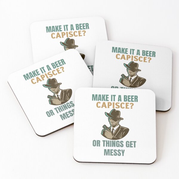 Item preview, 20s Gangster demanding a beer designed and sold by Boggy62.