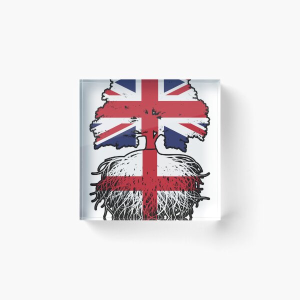 Item preview, England English British UK Tree Roots Flag designed and sold by FlagX.
