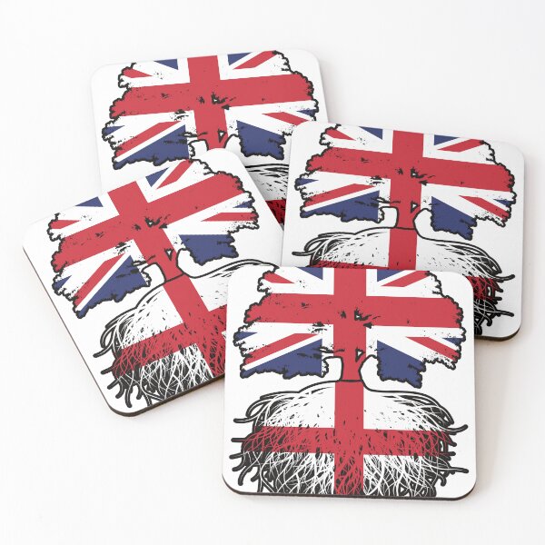 Item preview, England English British UK Tree Roots Flag designed and sold by FlagX.