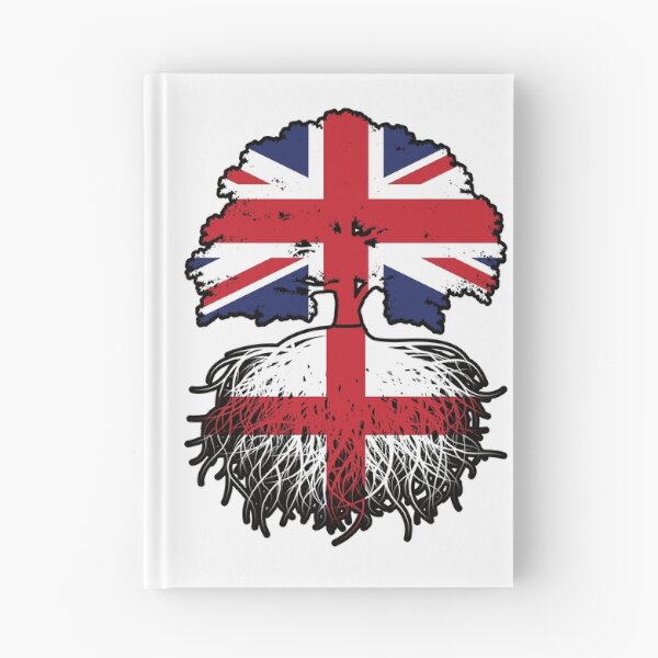 Item preview, England English British UK Tree Roots Flag designed and sold by FlagX.