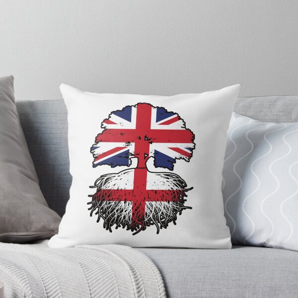 Item preview, England English British UK Tree Roots Flag designed and sold by FlagX.