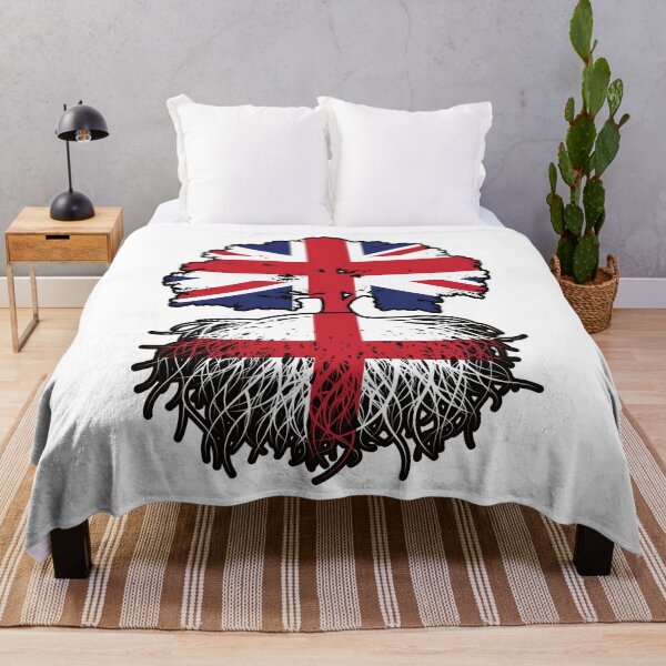 Item preview, England English British UK Tree Roots Flag designed and sold by FlagX.