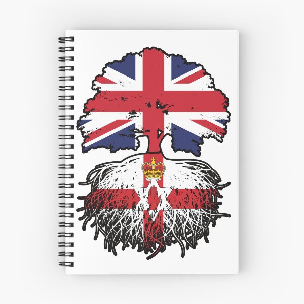 Item preview, Northern Ireland Northern Irish British UK Tree Roots Flag designed and sold by FlagX.