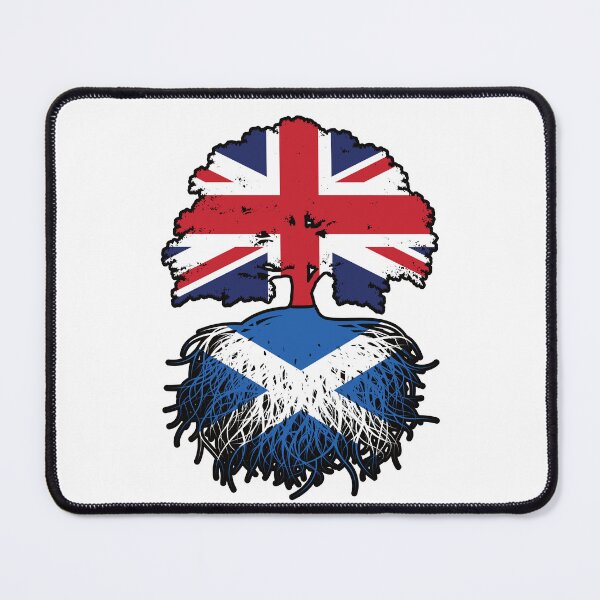 Item preview, Scotland Scottish British UK Tree Roots Flag designed and sold by FlagX.