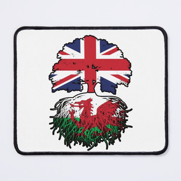 Item preview, Wales Welsh British UK Tree Roots Flag designed and sold by FlagX.