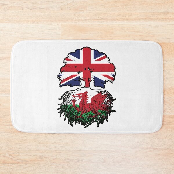 Item preview, Wales Welsh British UK Tree Roots Flag designed and sold by FlagX.