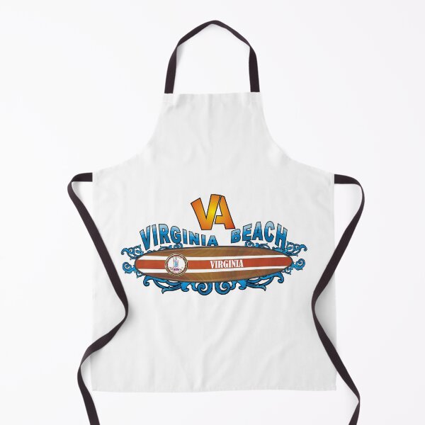 Artikelvorschau, VA Beach Vintages Surfbrettmonogramm entworfen und verkauft von studioss76.